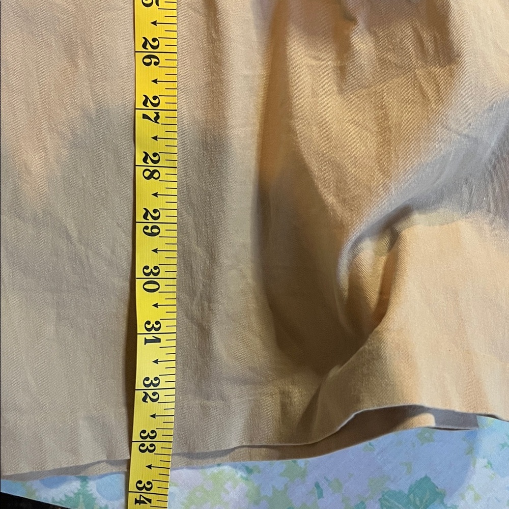 Tuckernuck X Pomander Place | Khaki Claiborne Shift Dress Snap Buttons Medium‎ - Picture 14 of 15